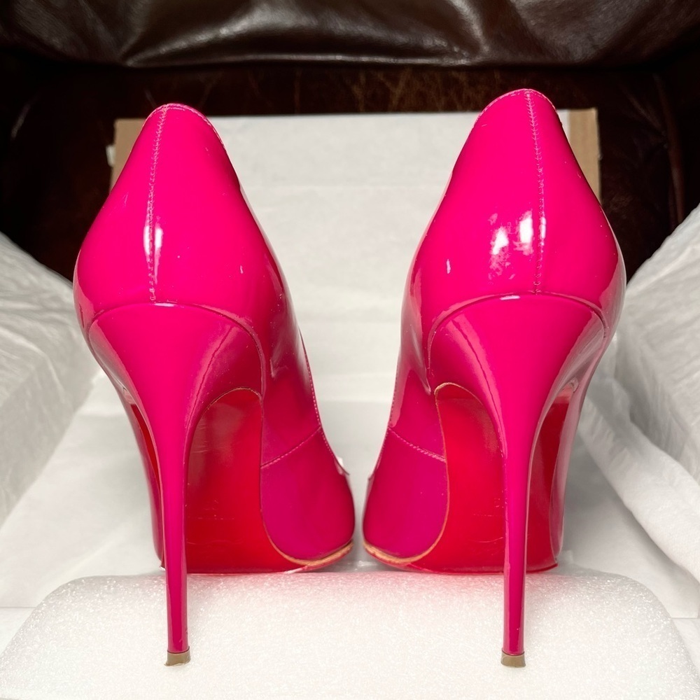 Christian Louboutin Women's Pink Pumps - Picture 5 of 10